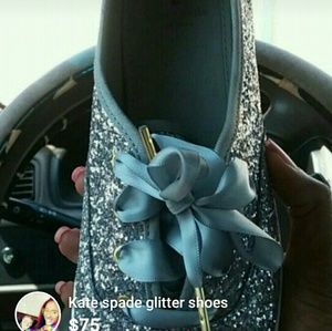 Kate spade glitter shoes
